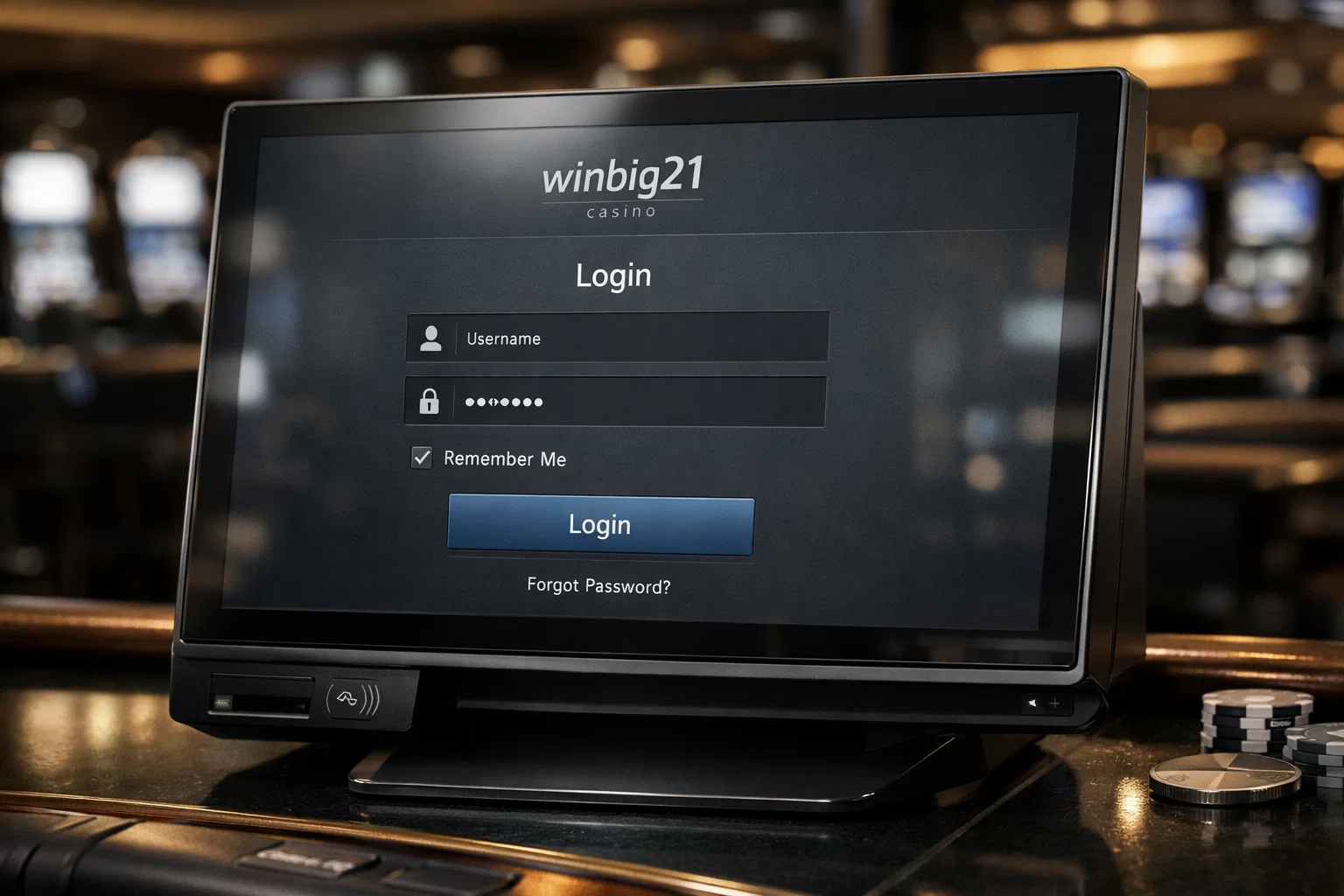 Winbig21 casino player excitement